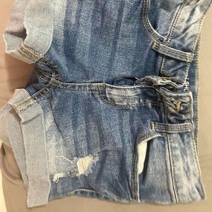 Women’s blue Jean shorts